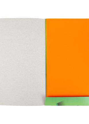 Набір кольорового паперу та кольорового картону kite  a4 7+7, папка3 фото