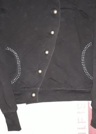 Стильная черная кофта liu jeans размер xs-s2 фото