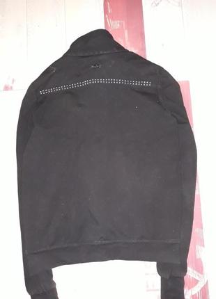 Стильная черная кофта liu jeans размер xs-s4 фото