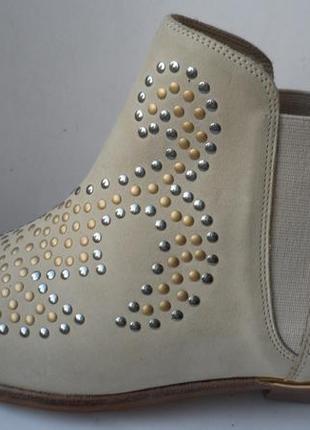 Обалденные нубуковые ботинки челси san marina5 фото