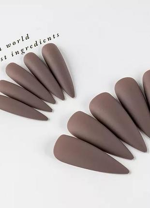 Накладные ногти 24 штуки