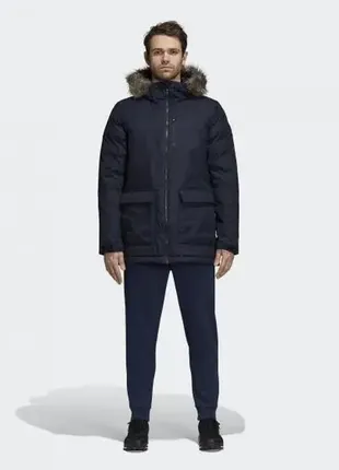 Оригінальна чоловіча парка adidas xploric parka (cy8602)4 фото