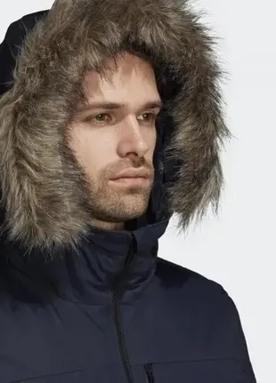 Оригінальна чоловіча парка adidas xploric parka (cy8602)10 фото