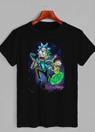 Футболка «рик и морти»