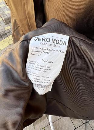 Пальто женское шерстяное миди vero moda размер м7 фото