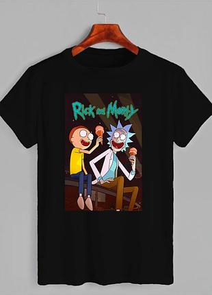 Футболка «рик и морти»