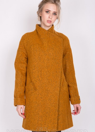 Sale!!! трендовое женское зимнее пальто из шерсти 20192 фото