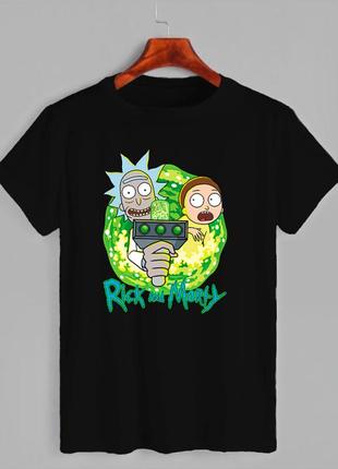 Футболка «рик и морти»
