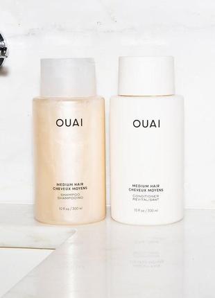 Набор пробников: шампунь + кондиционер ouai medium hair conditioner +  shampoo3 фото