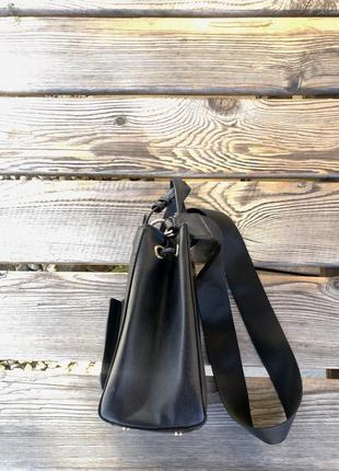 Сумка кросс-боди черная женская zara5 фото