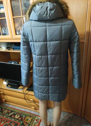 Замечательное зимнее пальто на мальчика, парка удлиненное р. 40 x woyz6 фото