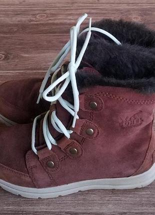 Ботинки sorel explorer joan. размер 39.