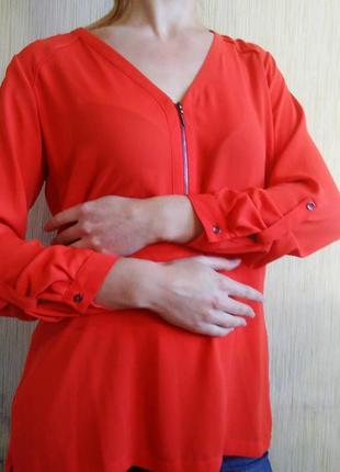 Блуза с молнией m&s3 фото