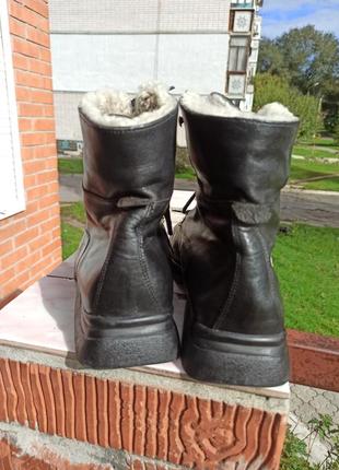 Утеплённые демисезонные ботинки италия montego4 фото