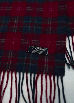 Кашемировый шарф lochmere, шотландия6 фото