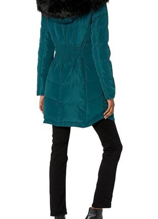 Зимова курточка смарагдового кольору2 фото