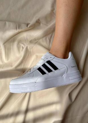 Жіночі кросівки adidas dass-ler white black / smb9 фото
