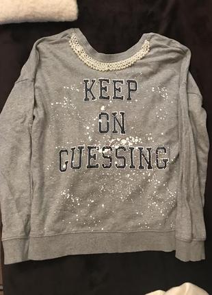 Guess кофта-свитшот шикарная