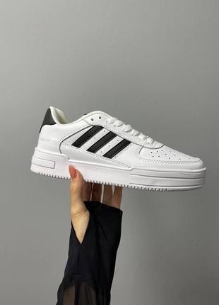 Жіночі кросівки adidas dass-ler white black grey / smb9 фото