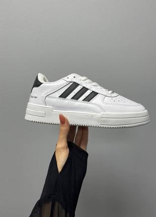 Жіночі кросівки adidas dass-ler white black gold / smb10 фото