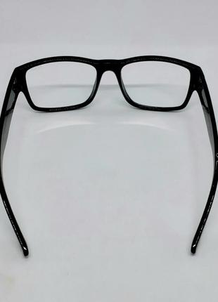 Polo ralph lauren очки имиджевые компьютерные мужские оправа черный глянец6 фото