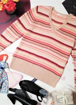Пуловер marks & spencer, 100% вовна, розмір l / xl