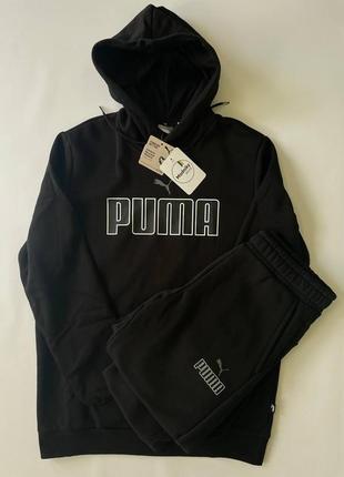 Оригінал! спортивний костюм puma на флісі (s) останні 2!