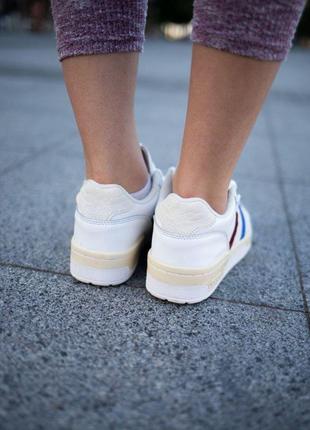 Жіночі кросівки adidas drop step white yellow / smb5 фото