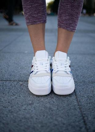 Жіночі кросівки adidas drop step white yellow / smb6 фото