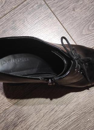 Calipso туфли-батильоны с лаковой кожи10 фото