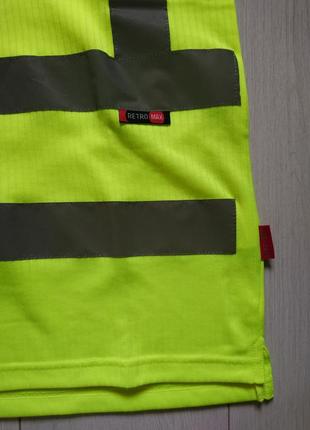 Робоча футболка з світловідбиваючими полосками 7