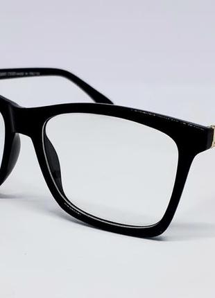 Jimmy choo очки имиджевые оправа черная с золотом1 фото