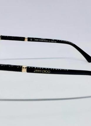 Jimmy cho жіночі іміджеві окуляри оправа чорна з зодотом3 фото