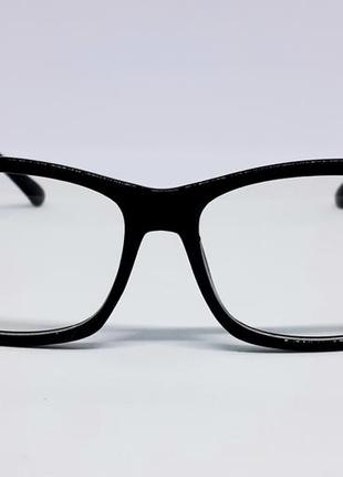Jimmy choo очки имиджевые оправа черная с золотом2 фото