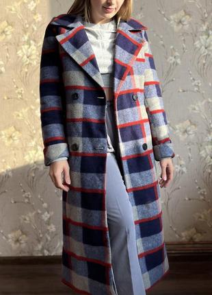 Неймовірне пальто в клітинку від українського бренду two hearts❤️