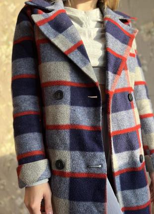 Неймовірне пальто в клітинку від українського бренду two hearts❤️2 фото