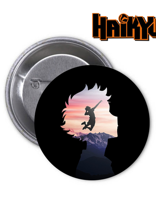 Значок аніме волейбол haikyu