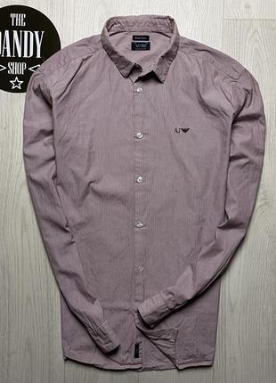 Мужская премиальная рубашка armani messenger jeans, размер l