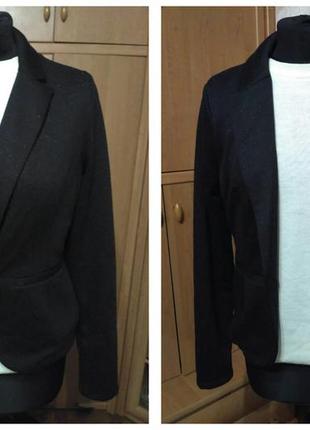 Стильный вязаный блейзер с блеском only размер s пиджак2 фото