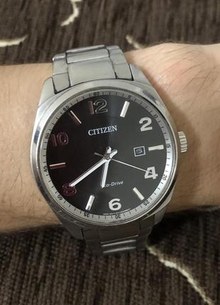 Мужские часы citizen eco-drive1 фото