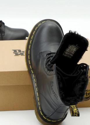 Зимові чоловічі черевики dr. martens, мужские зимние ботинки доктор мартинс7 фото