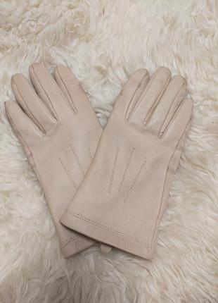 Перчатки рукавички з натуральної шкіри