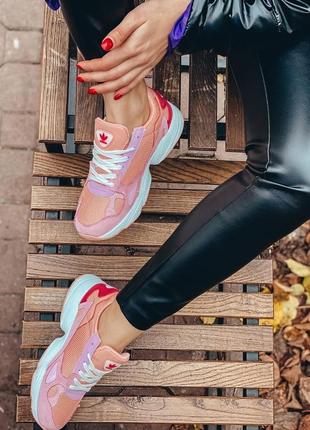 Жіночі кросівки adidas falcon pink / smb ✔️10 фото