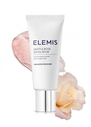 Ніжний пілінг з екстрактом марокканської троянди elemis gentle rose exfoliator 50 мл