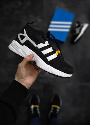 Чоловічі кросівки adidas consortium falcon black white / smb