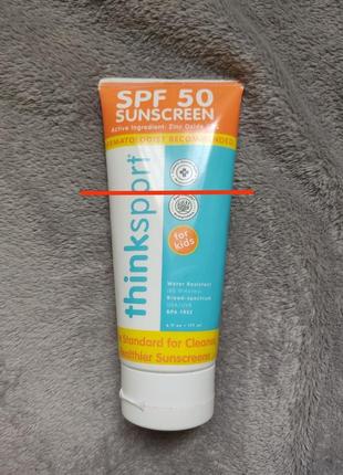 Сонцезахисний крем thinksport spf 50, 177 мл