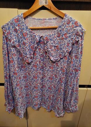 Блуза, воротник . ретро.