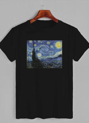 Футболка «звездная ночь (винсент ван гог)»