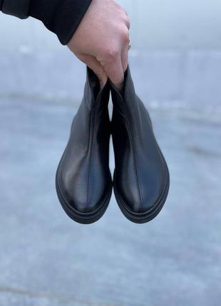 Чудові теплі жіночі черевики черевики сапожки натуральна шкіра україна3 фото