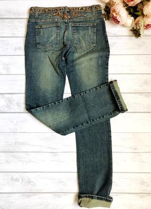 Оригинальные плотные джинсы2 фото